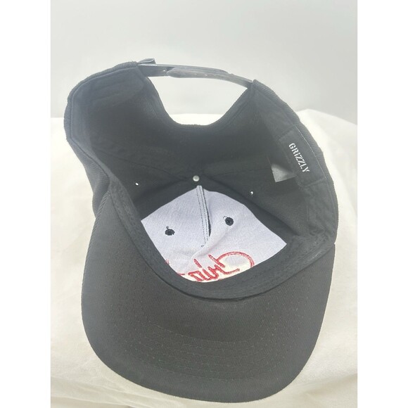 Grizzly Black Trucker Snapback Baseball Cap - Picture 3 of 7